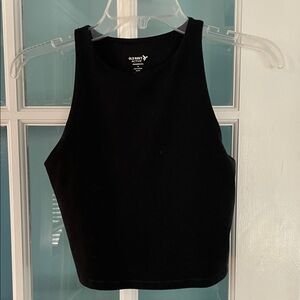 Old Navy Women's PowerChill Active Black Tank Top
